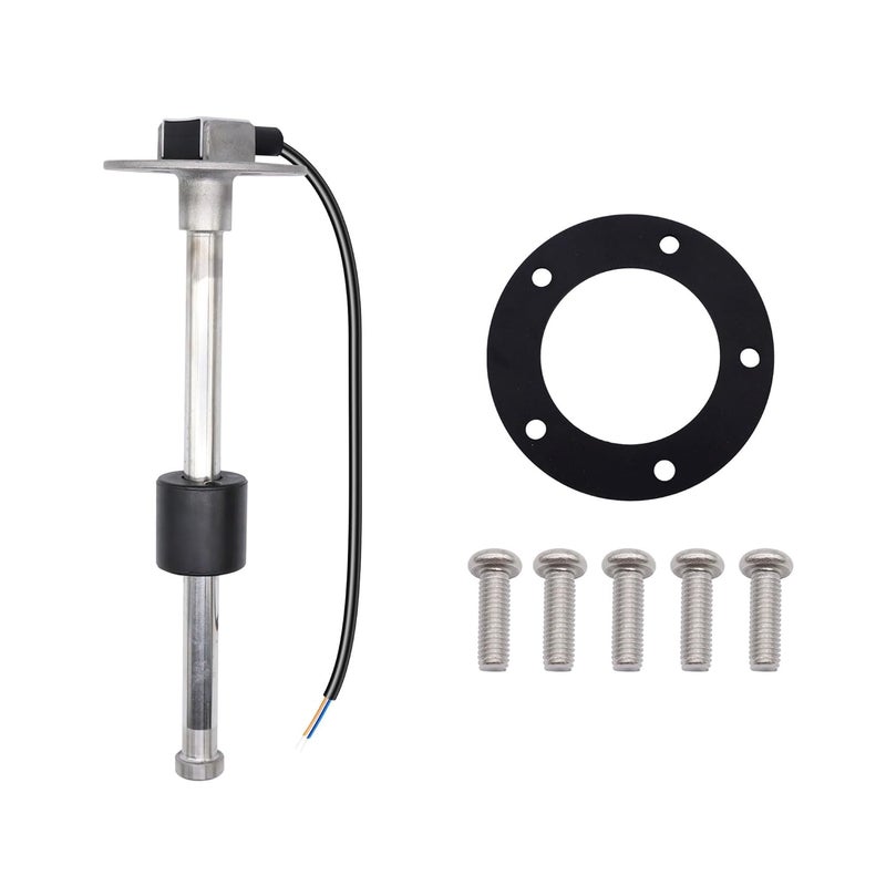 OXCANO Marine Fuel Sending Unit 0-190 ohms 6"(150mm) for Boat Fuel Tank Sender Stainless Steel Fuel Lever Sending Units Water Fuel Gauge Sender for Car Truck Vehicle - Image 1